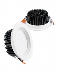 LED Professional Downlights Diffused Glass